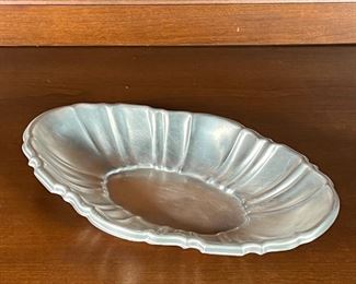 PEWTER DISH | Towle pewter dish; 11-1/2 in.