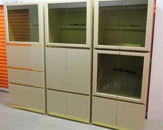 Modern Italian designed and made cabinets - can buy separately or together