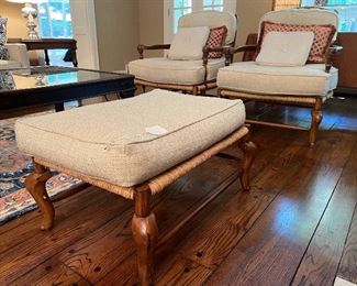 RATTAN SET WITH CUSHIONS