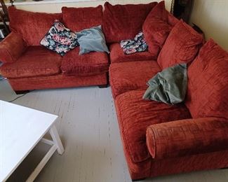 2- piece sectional sofa - $50 obo