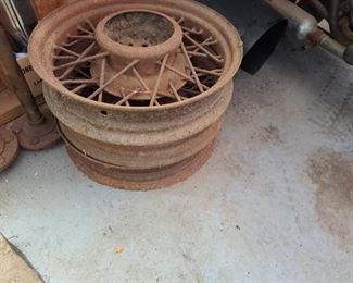 3 Model A Wheels