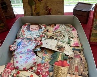 Spectacular collection of antique valentines