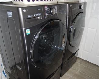 LG BRAND WASHER AND DRYER (2 YRS OLD)