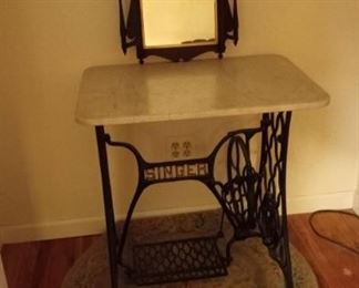 Marble Sewing Table and More