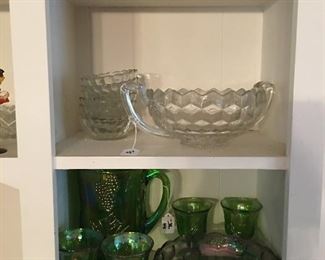 Carnival glass, fostoria