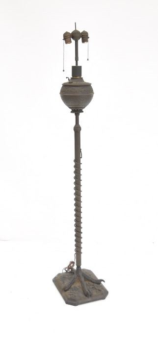 Victorian Bird Claw Lamp