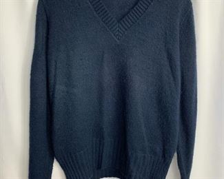 Acrylic Blend Navy Blue Pullover Sweater. Size M. $30 shipping included.