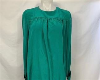 Diane Von Furstenberg Tunic Dress. Size 6. Shoulder to shoulder 14 inches. Shoulder to hem 34 inches. Sleeves 25 inches. $40 shipping included. 