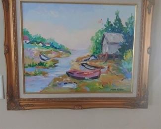 17x22 Original Oil Painting by Janet Tillery