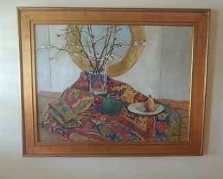 30x40 Original acrylic painting by Nan Cunningham 38x48 Framed