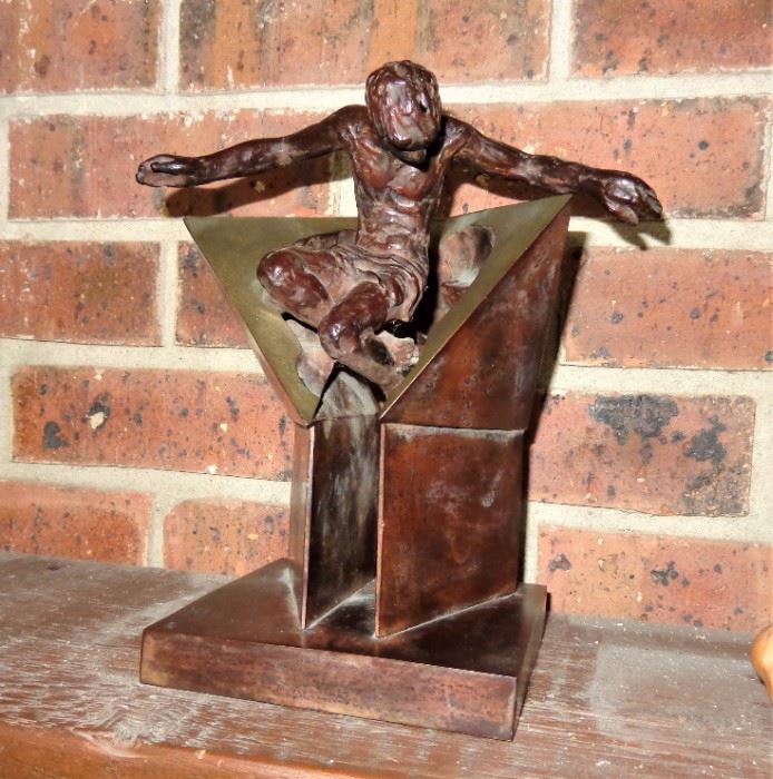 Paul Granlund bronze; 9” H