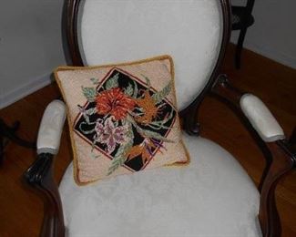 2 of 2 ladies victorian arm chair