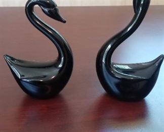 Black Stone Swans
