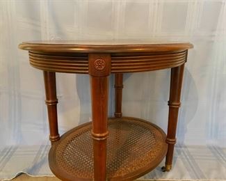 Ethan Allen Oval End Table