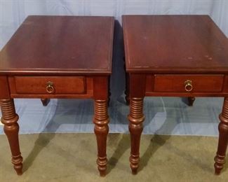 Pair Of Matching Ethan Allen End Tables