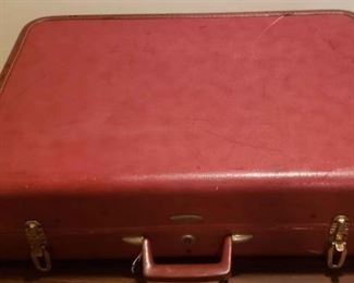 Vintage Taperlite Red Suitcase