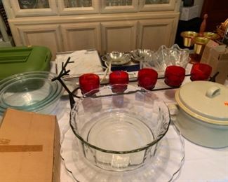 Serving dishes, cookware