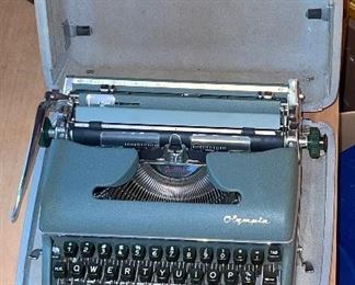 Vintage 1960 Olympia Typewriter.