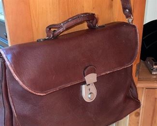 Vintage Bally Laptop Briefcase. 