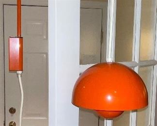 Vintage MCM swing arm wall lamp