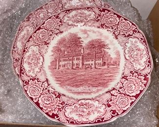 Full set (12) George Washington Centennial Commemorative Plates 1932