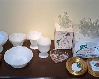 Vintage Milk Glass collection 