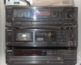 Sony Stereo Components
