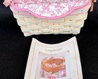 Longaberger Hope Basket, Signed and Dated