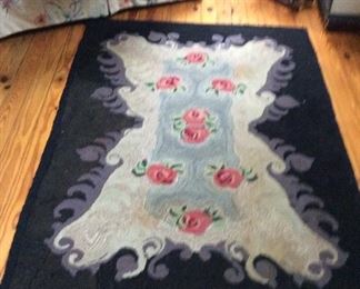 Very Old Hand Punch Rug