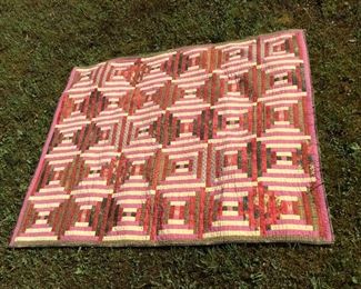 Log Cabin Youth Quilt