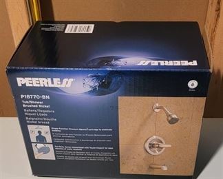 Peerless P18770-BN Tub/Shower Brushed Nickle Set - Never Been Used