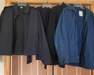 Men's Military Sweaters and Jackets Size 44 Large and 42 XL