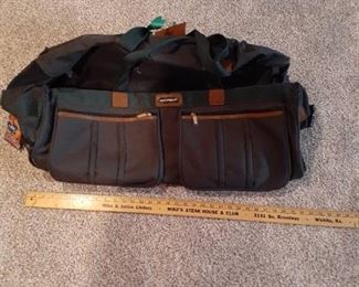 Green Air Express duffle bag