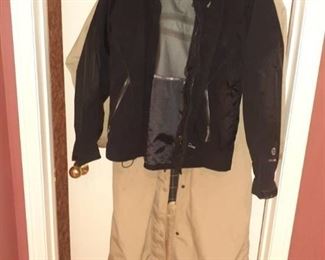 Women's coats. Size med. (LL Bean trench coat, Eddie Bauer weather)