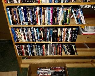 Nice selection of DVDs & BluRay