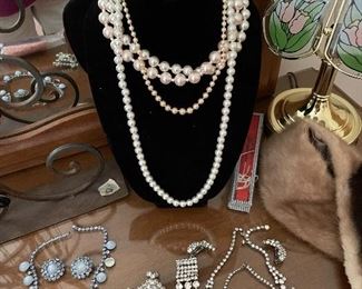 Loads of vintage and costume jewelry