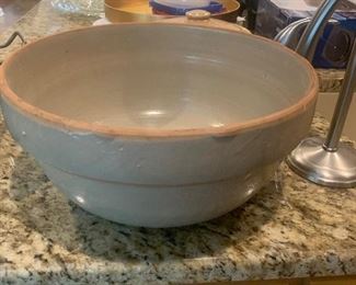 Vintage crock bowl