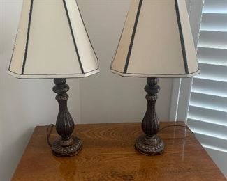 Pair of lamps