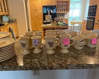 Pfaltzgraff “Village” pattern dishes and serving pieces