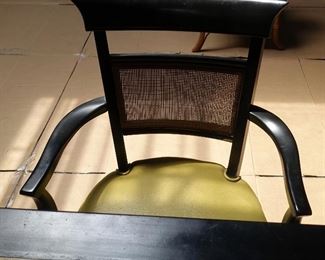 Woven chair backs in excellent shape