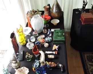 Collectibles, Glass, more