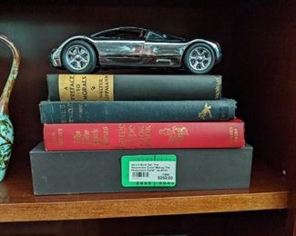 More vintage books and an extra sexy Audi Avus Quattro 1:18 metal scale model, by Revell.