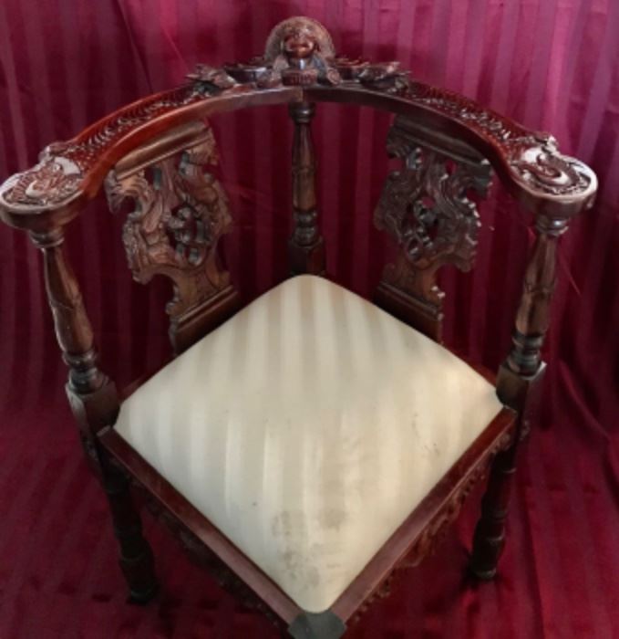 Unique corner chair 