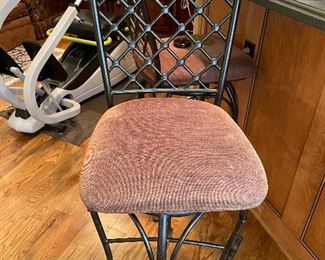 1of a pair of barstools 