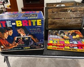 Lite-Brite and extra pages