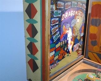 Dragonette Pinball Machine (1954) Manufactured By Gottlieb. In BEAUTIFUL, working condition!