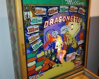 Dragonette Pinball Machine (1954) Manufactured By Gottlieb. In BEAUTIFUL, working condition!