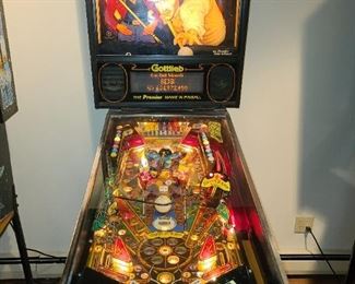 Cue Ball Wizard Pinball Machine (1992) Manufactured By Gottlieb. In BEAUTIFUL, working condition!