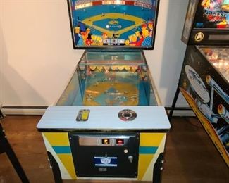 Home Run Pinball Machine (1972) Manufactured By Chicago Coin. In BEAUTIFUL, working condition!