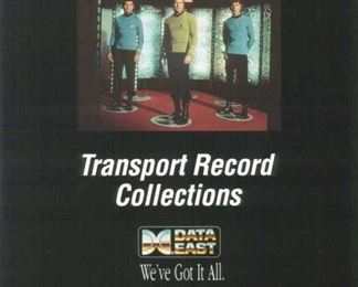 Star Trek Pinball Machine (1991) Manufactured By Data East. In BEAUTIFUL, working condition!